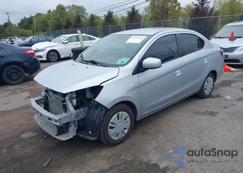 2024 Mitsubishi Mirage G4 Black Edition/Es/Le из США, поврежденный, VIN ML32FUFJ9RHF00550